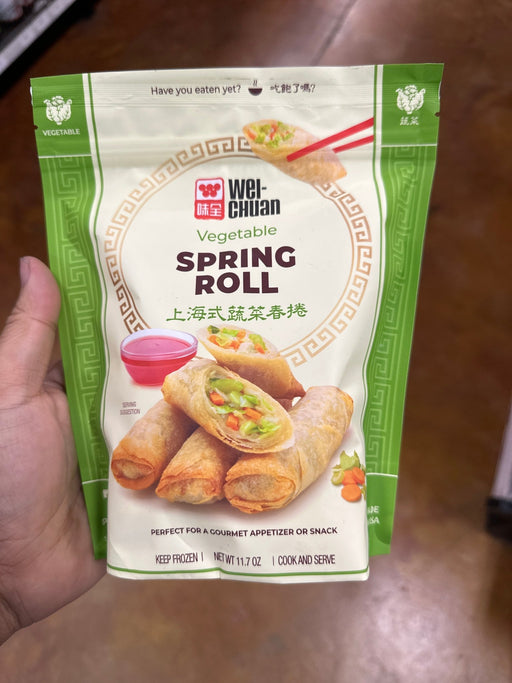 Wei Chuan Vegetable Spring Roll, 10oz - Eastside Asian Market