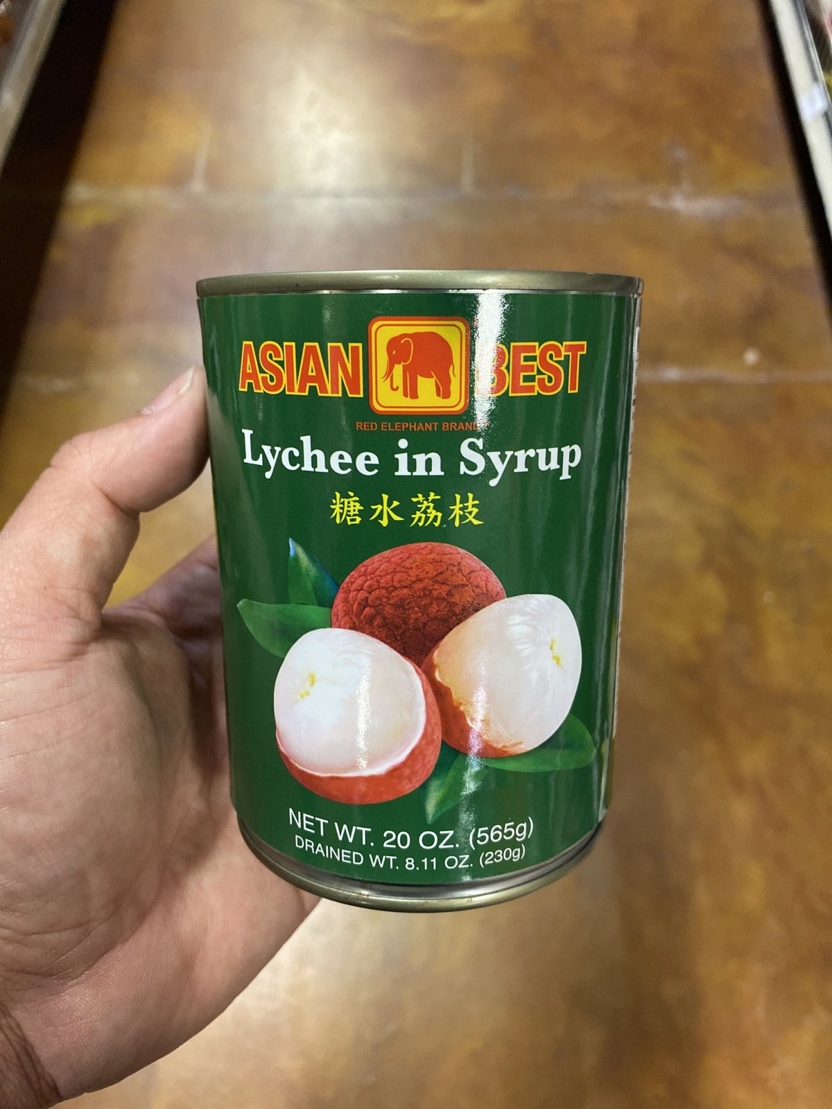 Asian Best Lychee in Syrup, 20oz