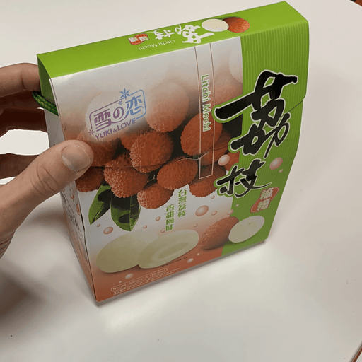 B/Girl Sq Mochi Lychee, 300gm - Eastside Asian Market