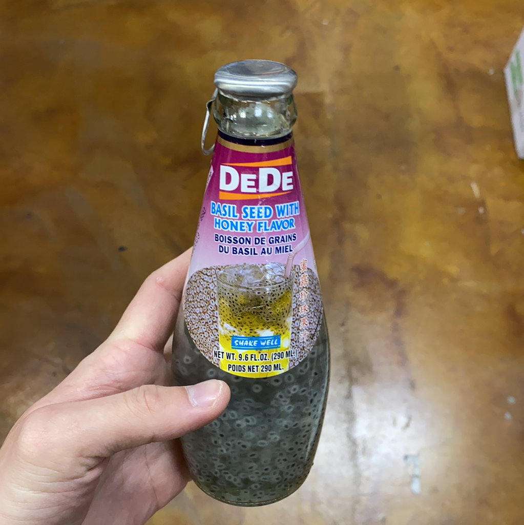 DeDe Basil Seed Drink 9.6oz