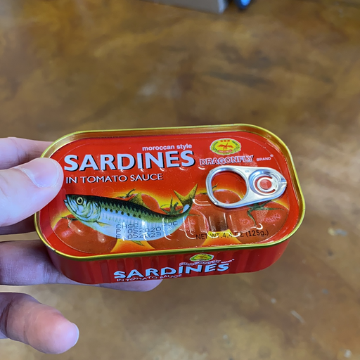 DF Sardines in Tomato Sauce, 4.4oz - Eastside Asian Market