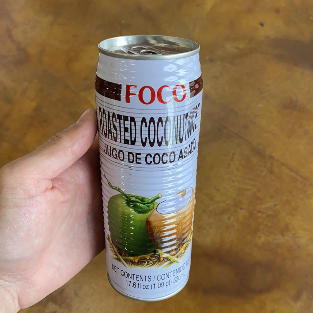 Foco roasted shop coconut juice