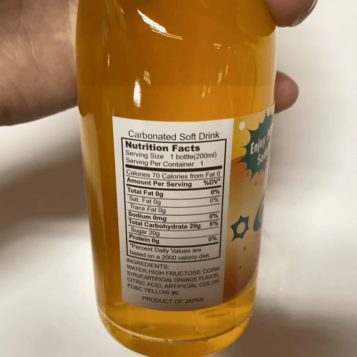 Fuji Ramune- Orange, 200ml - Eastside Asian Market