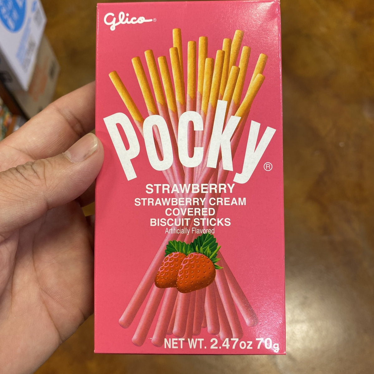 Glico Pocky Strawberry, 2.47oz — Eastside Asian Market