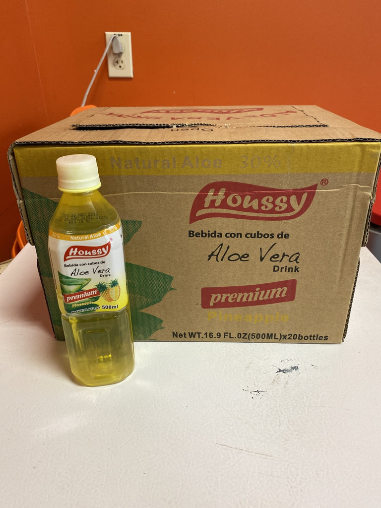 Houssy Aloe Vera Drink Pineapple 1 Case Eastside Asian Market