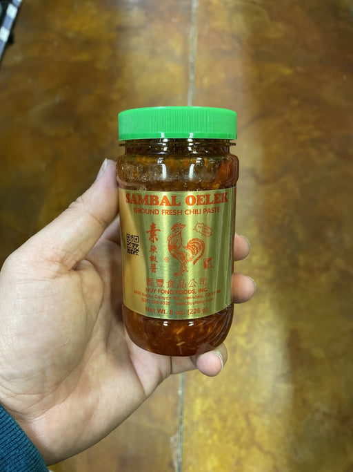 Huy Fong Sambal Olek Fresh Chili, 8oz - Eastside Asian Market