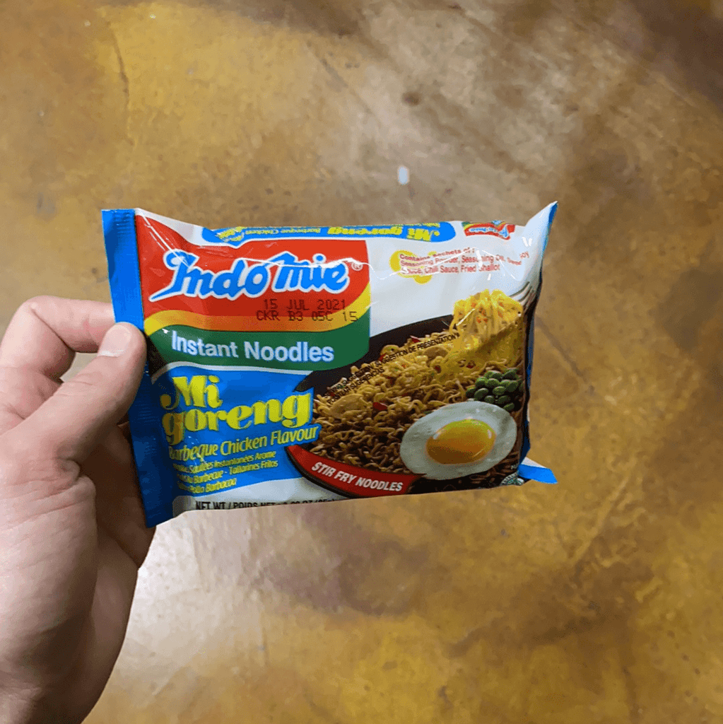 Indomie BBQ Chicken Fried Noodle, 3oz — Eastside Asian Market