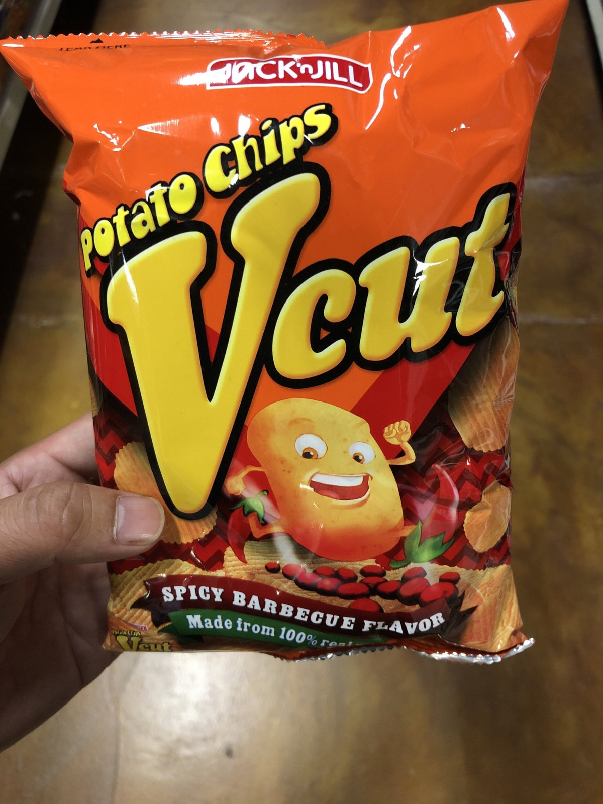 Jack And Jill V Cut Spicy Bbq Chips 60g — Eastside Asian Market 2461