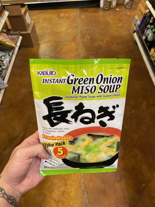 Kabuto Instant Miso Soup - Green Onion - Eastside Asian Market