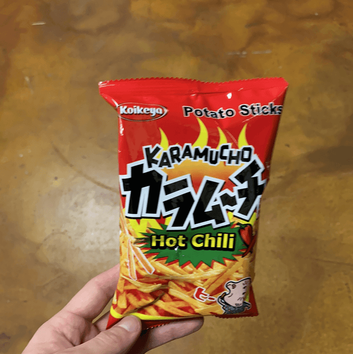 Koikeya Potato Spicy Sticks, 1.4oz - Eastside Asian Market