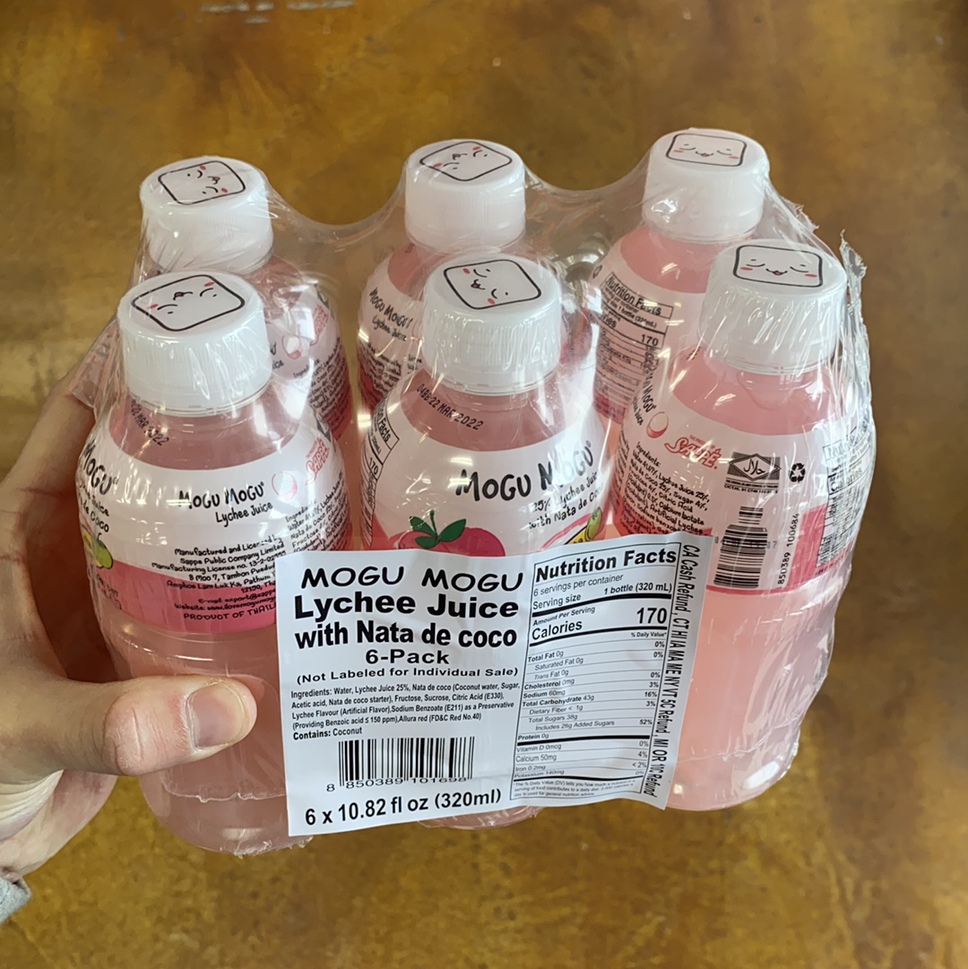 Mogu Mogu Lychee Juice