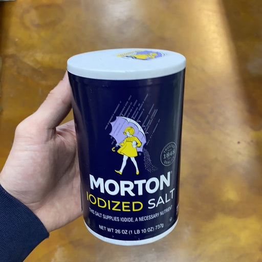 Morton Iodized Salt 26 oz - Eastside Asian Market