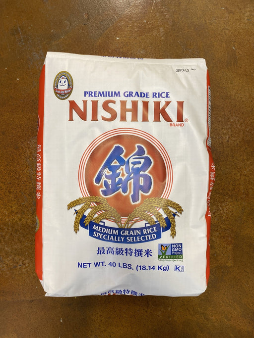 Nishiki Rice 40lb - Eastside Asian Market