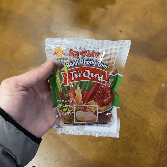 Sa Giang Shrimp Chips, 100g - Eastside Asian Market