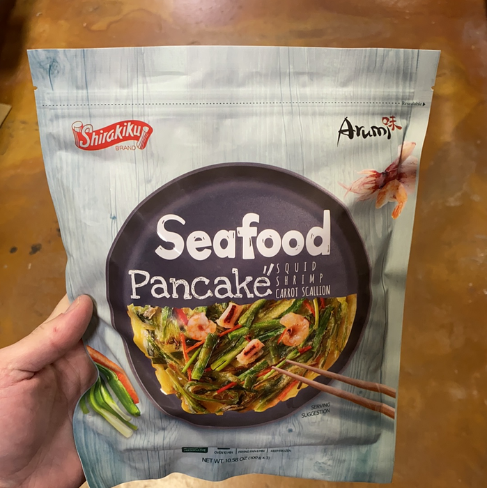 Shirakiku Seafood Pancake, 10.58oz - Eastside Asian Market