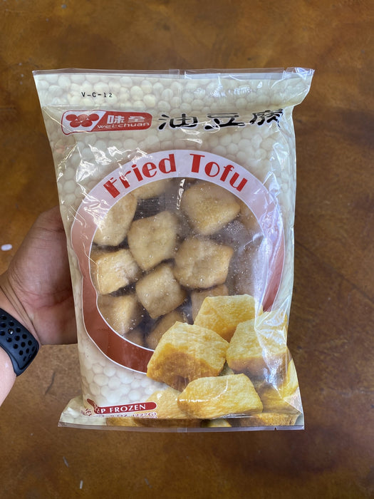 W.C. Frozen Fried Tofu, 8oz - Eastside Asian Market