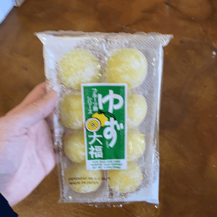 Yuzu Flavored Mochi, 7.05 oz - Eastside Asian Market